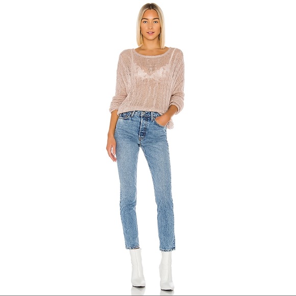 Free People Angel Soft Pullover in Neutral - Picture 2 of 4